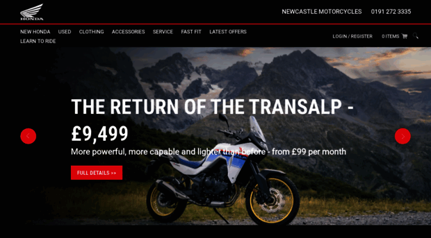 newcastlemotorcycles.co.uk