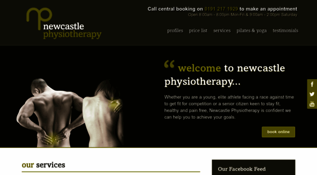 newcastlephysioclinic.com