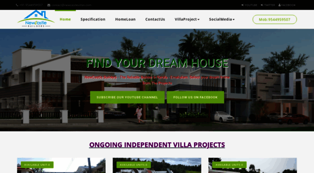 newcastlevillas.com