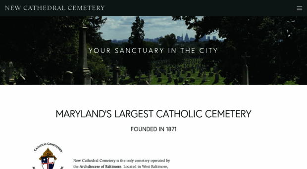 newcathedralcemetery.org