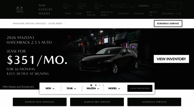 newcenturymazda.com