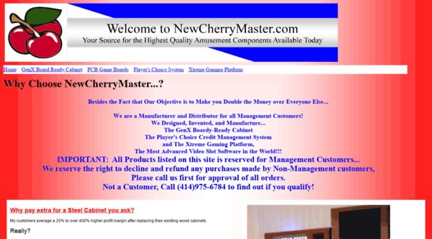 newcherrymaster.com