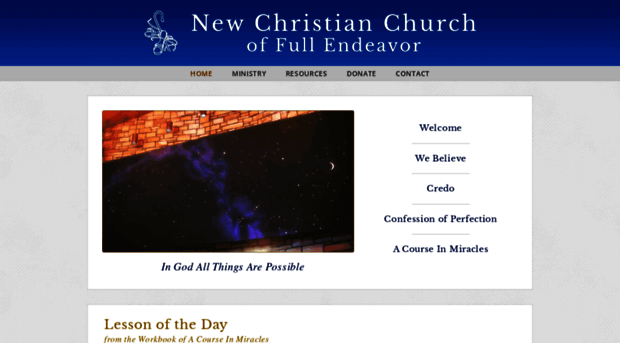 newchristianchurch.com