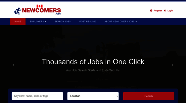 newcomersjobs.com