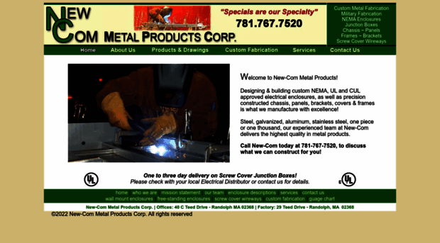 newcommetal.com