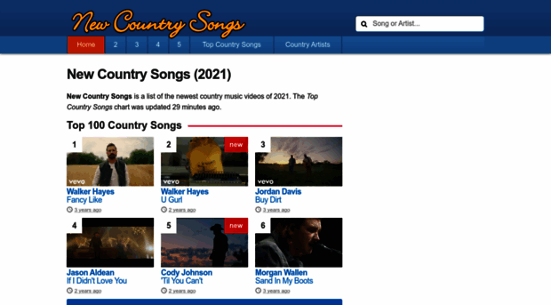 newcountrysongs.com