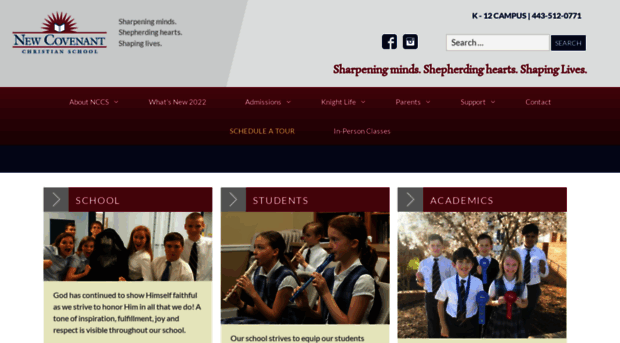 newcovenantchristianschool.org