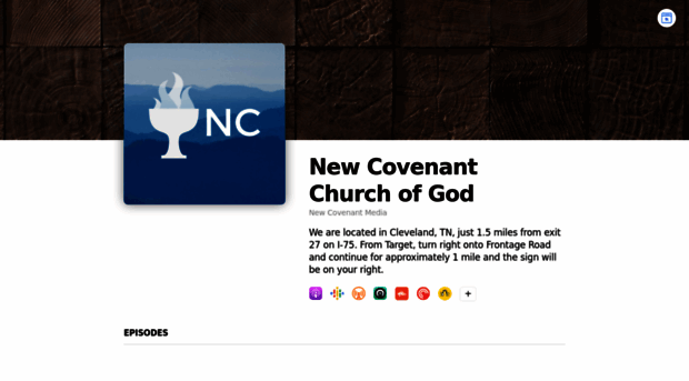 newcovenantchurchofgod.buzzsprout.com