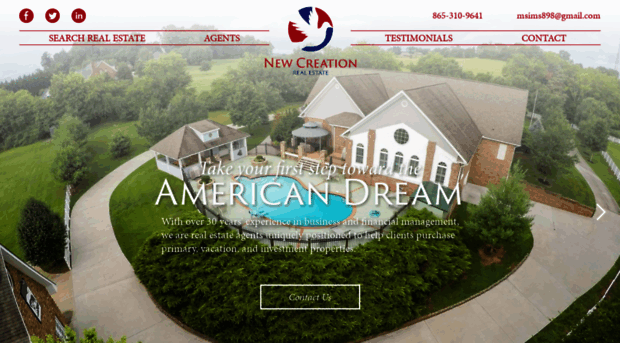 newcreationrealestate.com