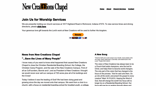 newcreationschapel.org