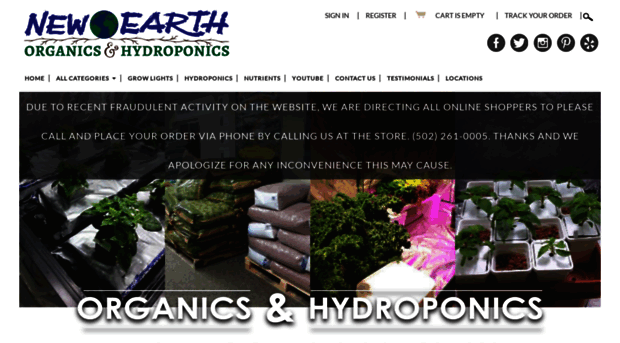 newearthgardencenter.com