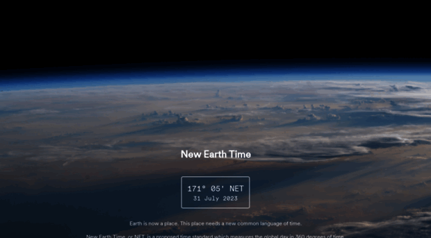 newearthtime.net