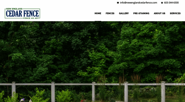 newenglandcedarfence.com