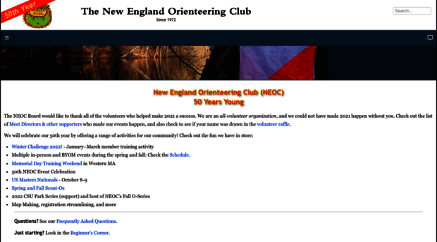 newenglandorienteering.org