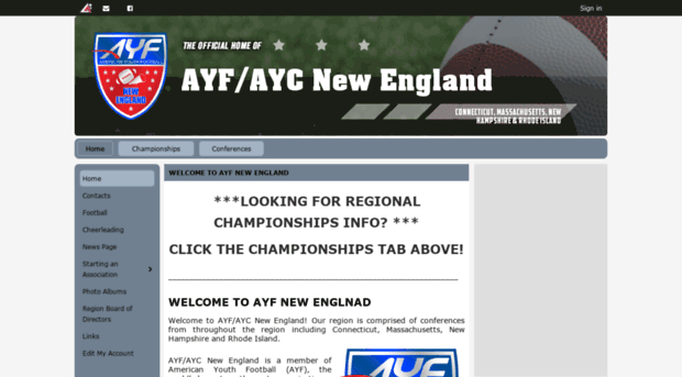 newenglandregionals.com