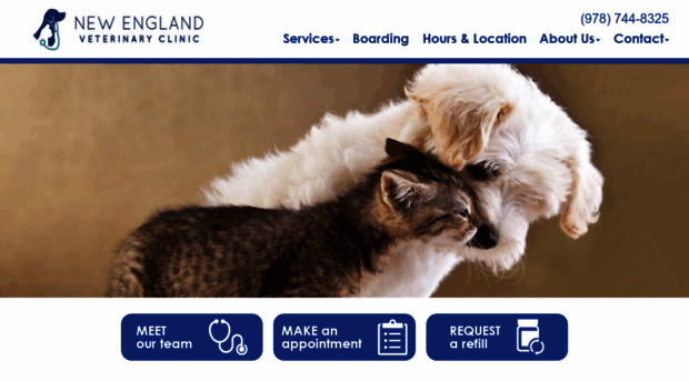 newenglandveterinaryclinic.com