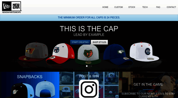 neweraparkteamcaps.com