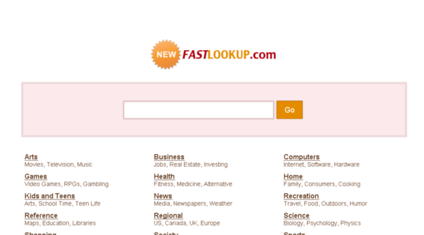 newfastlookup.com