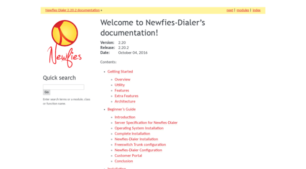 newfies-dialer.readthedocs.org