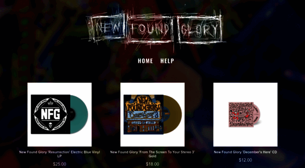 newfoundglory.merchnow.com