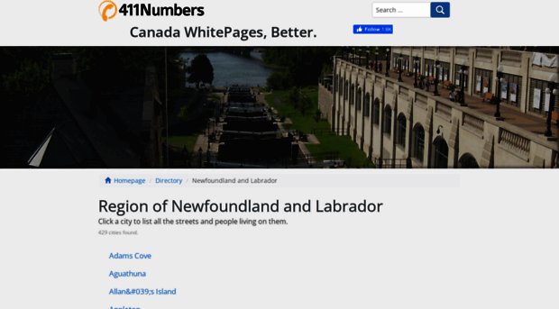 newfoundland-and-labrador.411numbers-canada.com