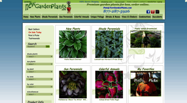newgardenplants.com