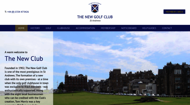 newgolfclubstandrews.co.uk