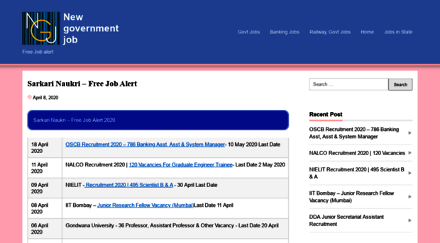 newgovernmentjob.com