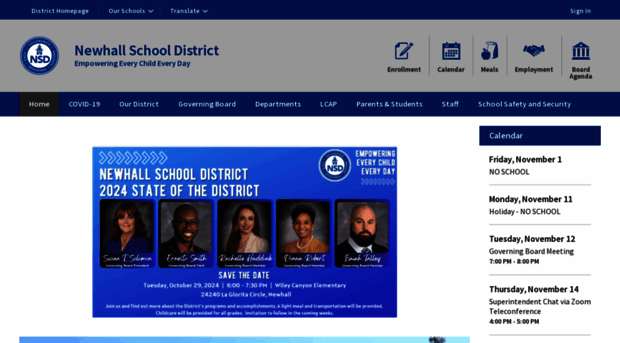 newhallschooldistrict.com