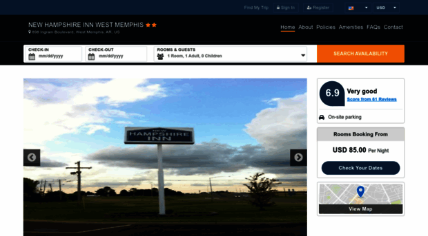 newhampshireinnwestmemphis.us