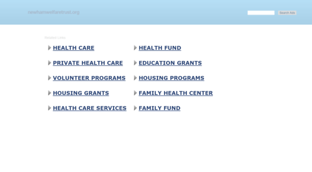 newhamwelfaretrust.org