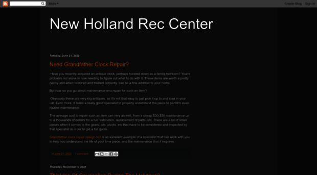 newhollandreccenter.com