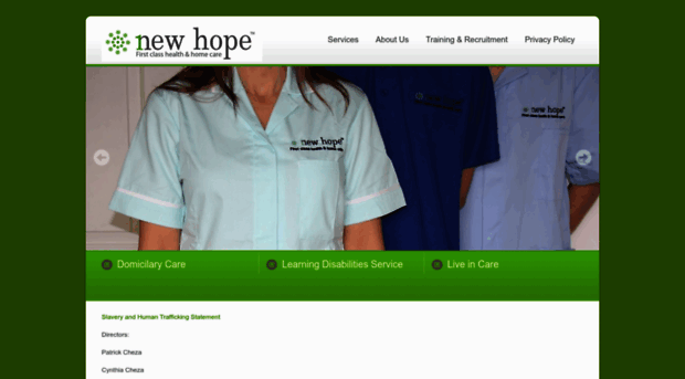 newhopecare.co.uk