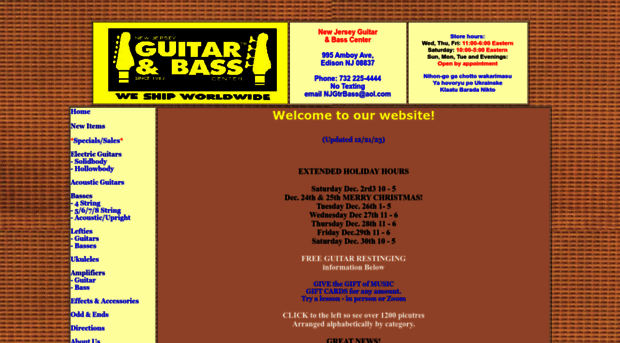 newjerseyguitarandbasscenter.com