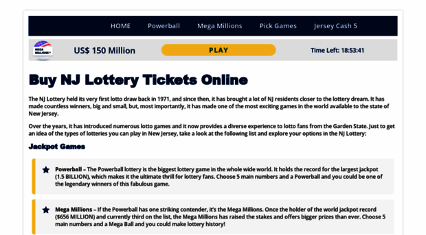 newjerseylotto.net