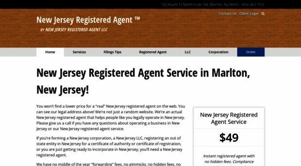 newjerseyregisteredagent.com