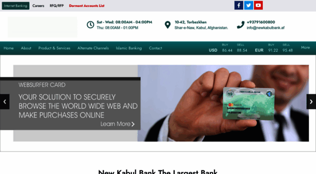 newkabulbank.com