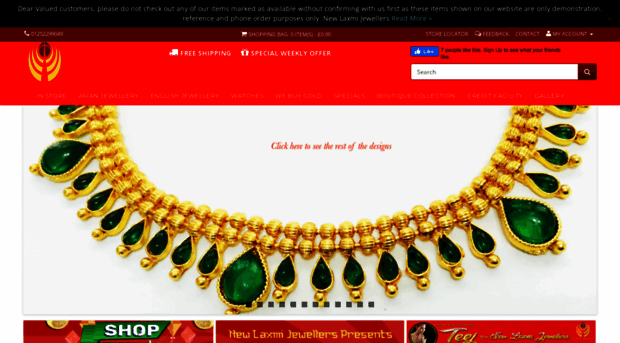 newlaxmijewellers.com