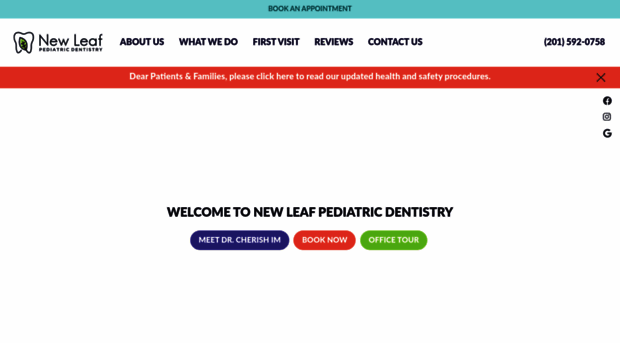 newleafpediatricdentistry.com