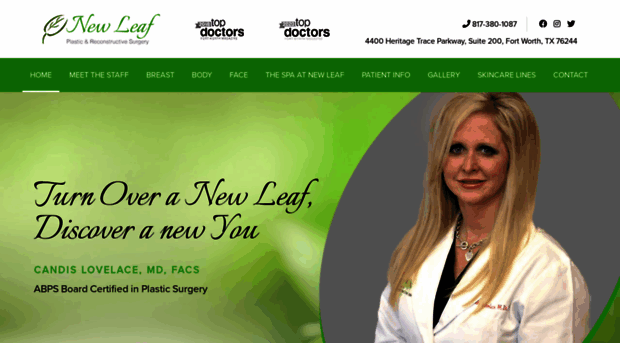 newleafplasticsurgery.com