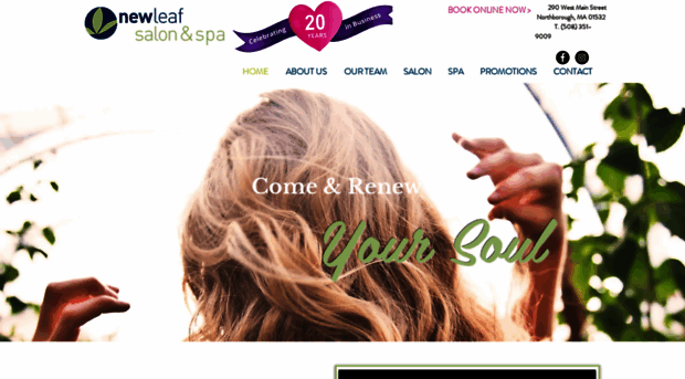 newleafsalon.com