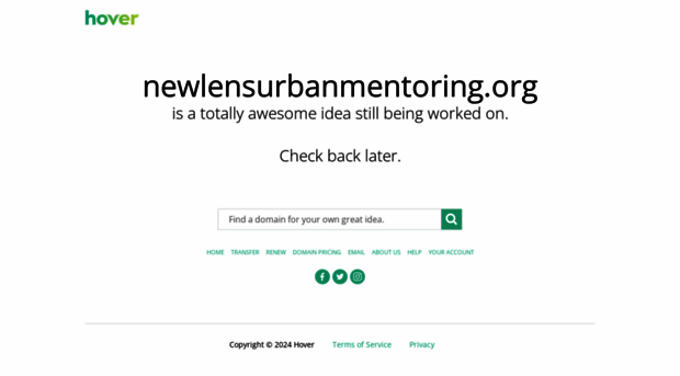 newlensurbanmentoring.org