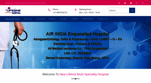 newlifelinehospital.com