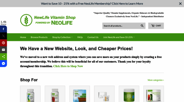 newlifevitaminshop.com