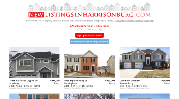 newlistingsinharrisonburg.com