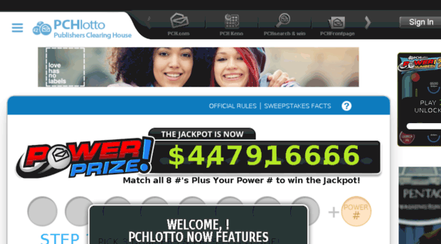 newlotto.pch.com