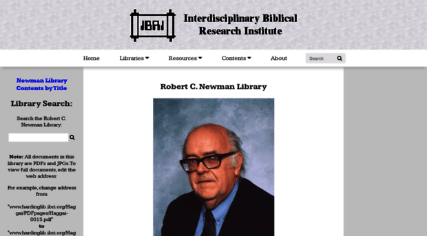 newmanlib.ibri.org