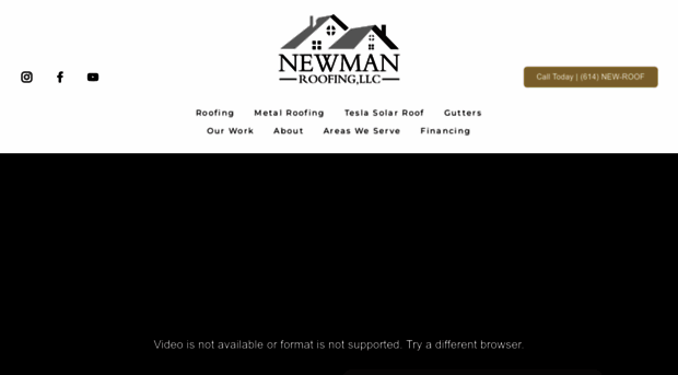 newmanroofingcompany.com