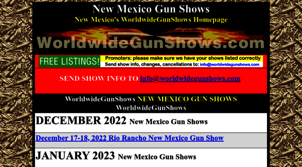 newmexicogunshows.com