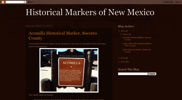 newmexicohistoricalmarkers.blogspot.com